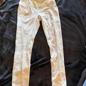 Reebok White Leggings